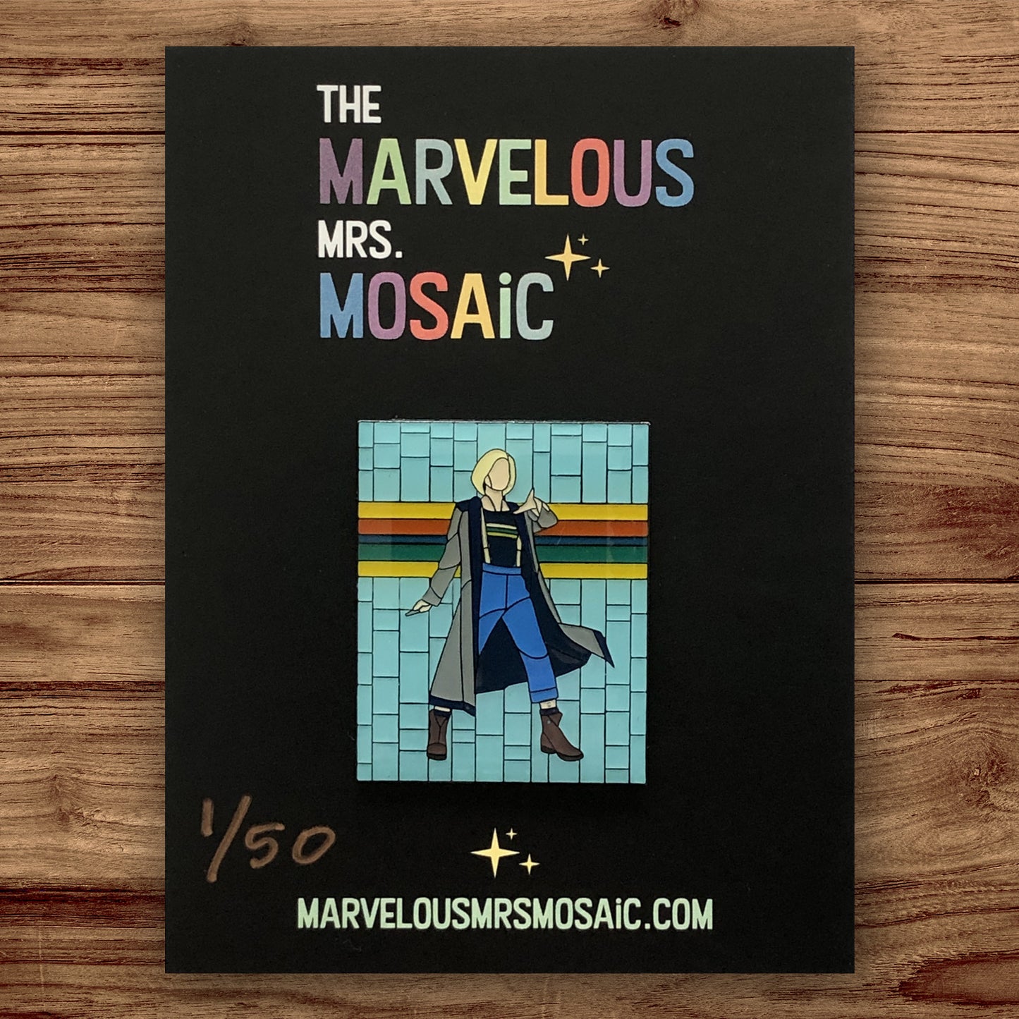 13th Thirteenth Doctor Who Enamel Pin
