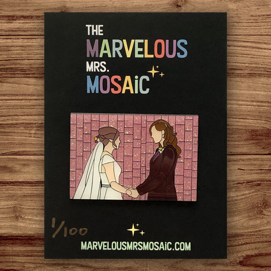 WayHaught Wedding Pin