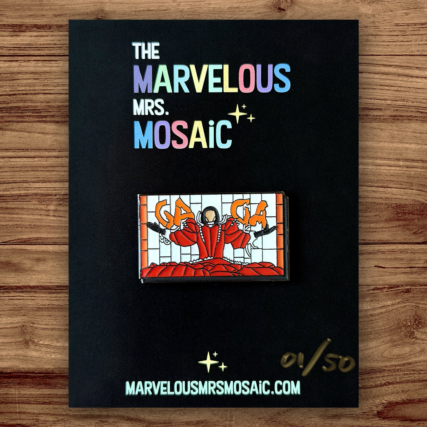 Lady Gaga - Mother Mayhem Glow-in-the-Dark Enamel Pin