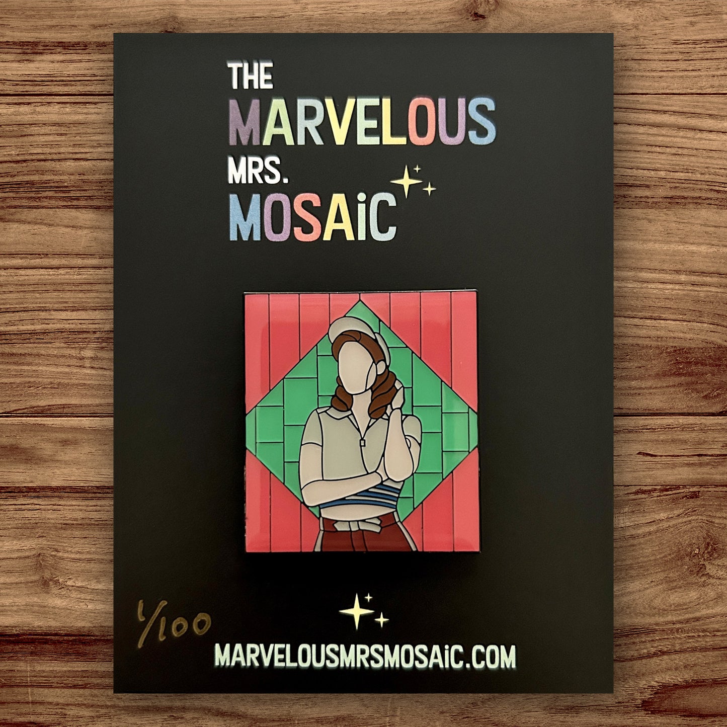 Greta Gill A League of Their Own Enamel Pin